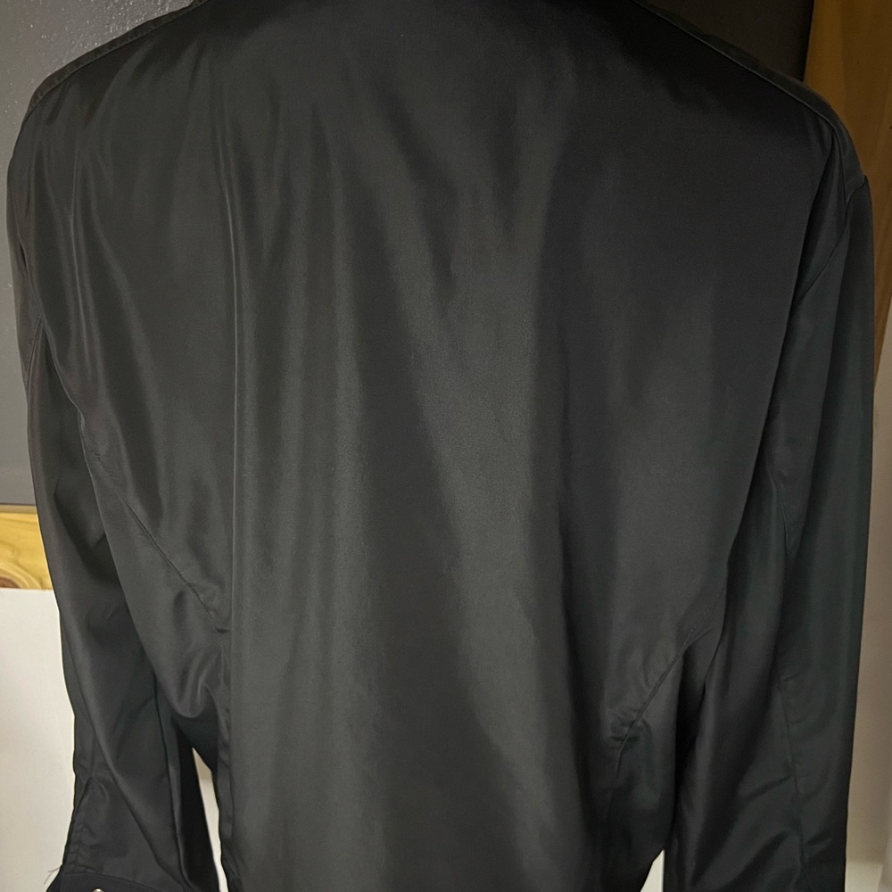 Perry Ellis black full zipper jacket men’s size extra large - Picture 4 of 5